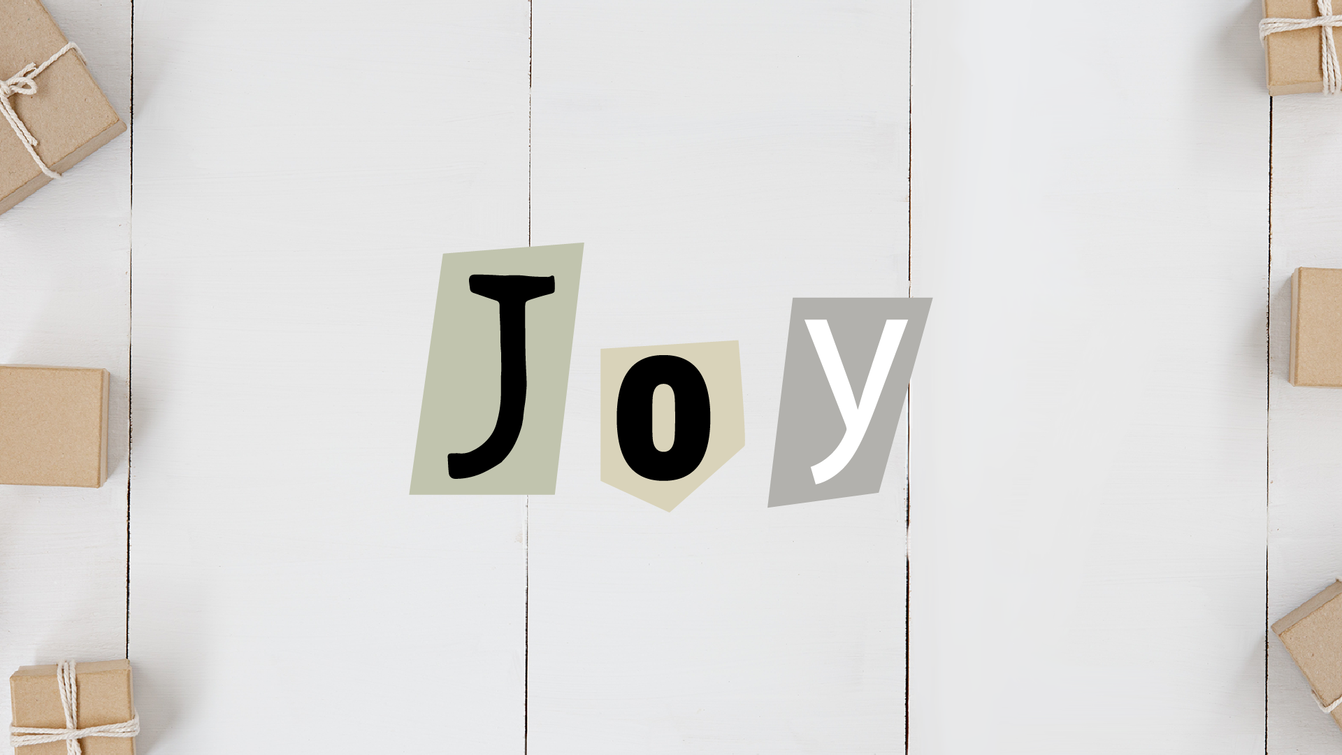 Thursday, Dec. 15th (Joy)