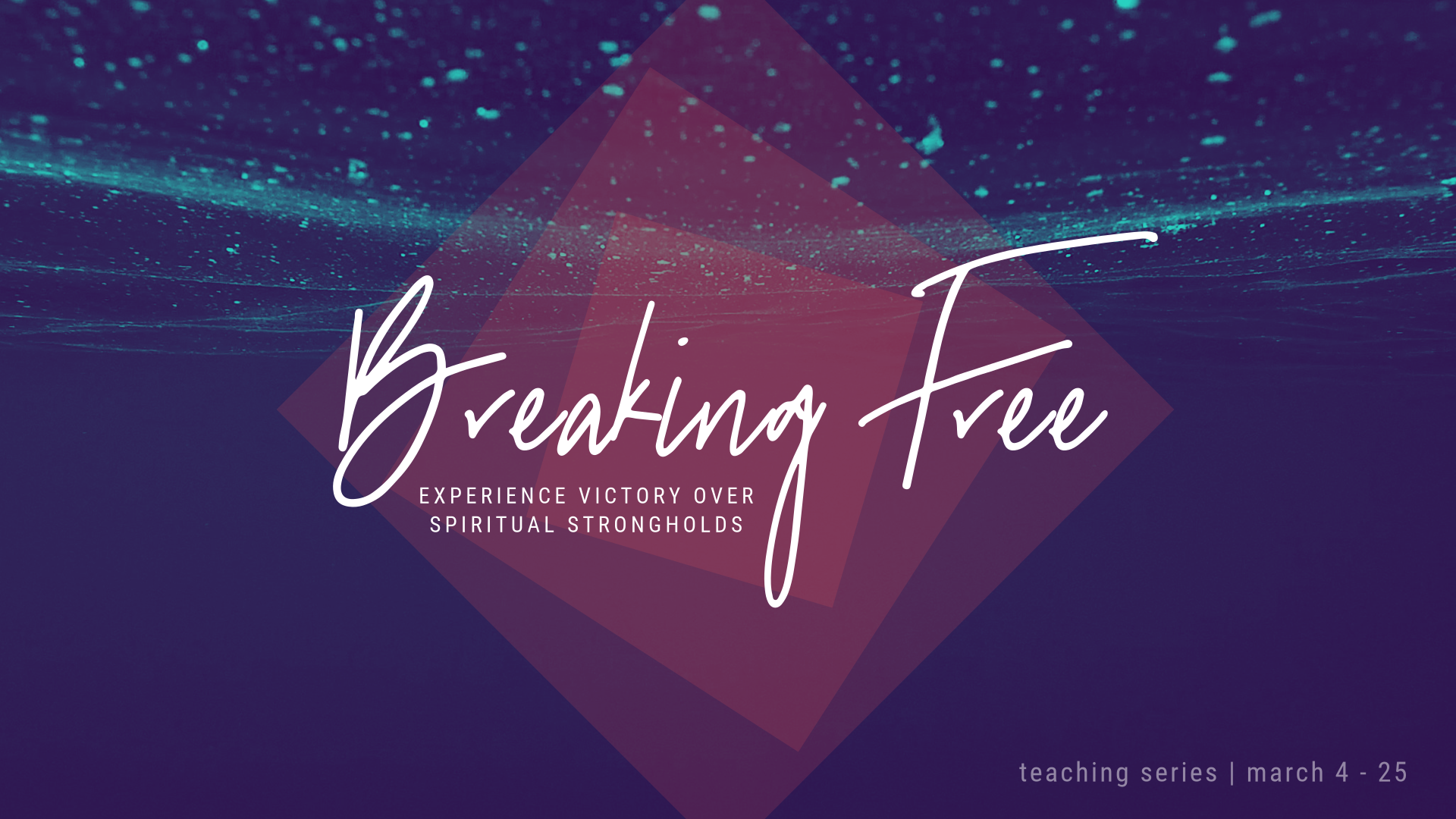 Breaking Free – Pt. 1 – Paul Maconochie