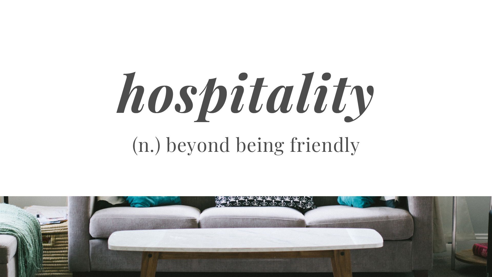 Hospitality – Pt. 2 – Steve Rusticus
