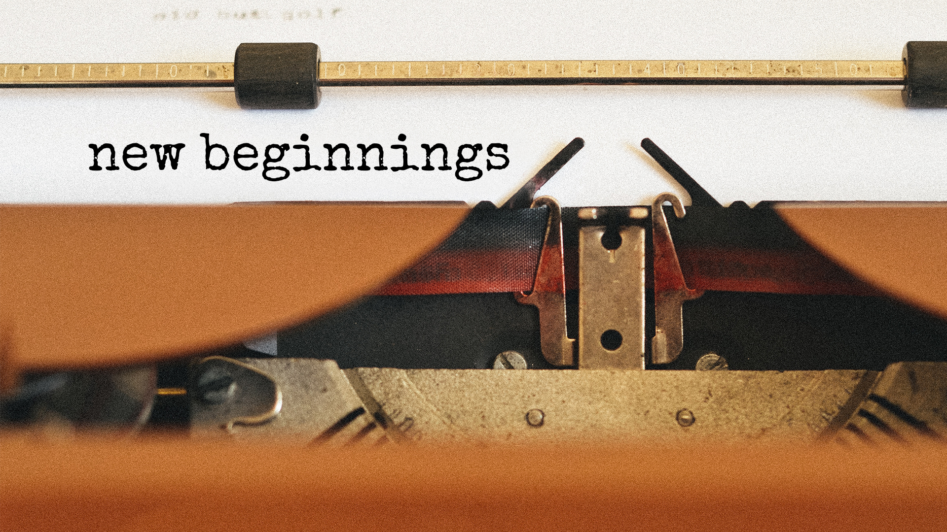 New Beginnings – Pt. 1 – Brian Gerig